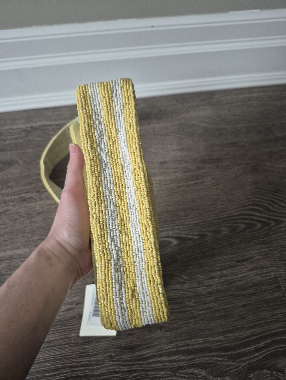 Beaded Yellow Lemonade Shoulder Bag - SOL And MER VIRAL Handbag - Picture 4 of 5